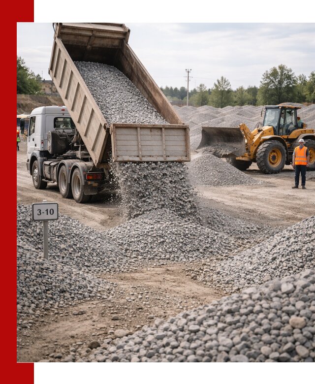 Гранитный щебень фракции 3–10: доставка и продажа в Назрани