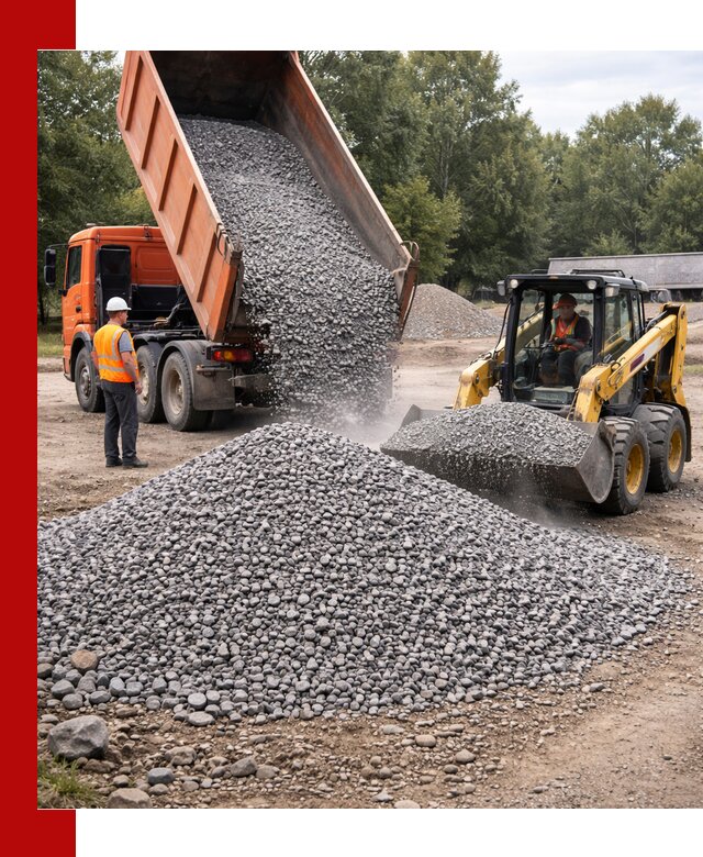 Купить гранитный щебень фракции 5–10 в Назрани с доставкой