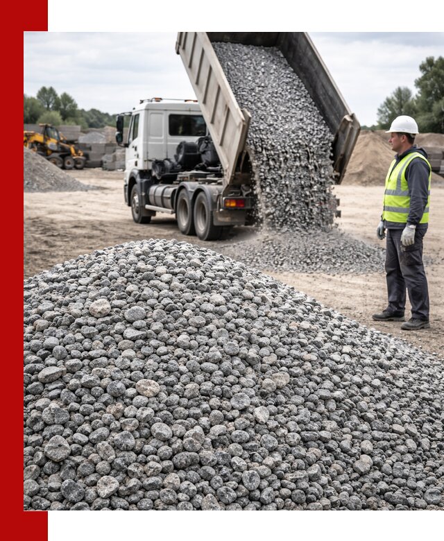 Доставка и продажа гранитного щебня фракции 5-20 в Назрани