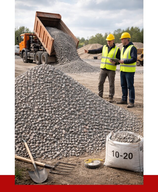Гранитный щебень фракция 10-20 в Назрани от 4314 руб.|ПРОНЕРУДНзр