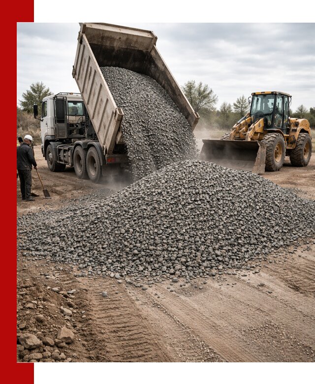 Гранитный щебень фракция 10-20 с доставкой в Назрани