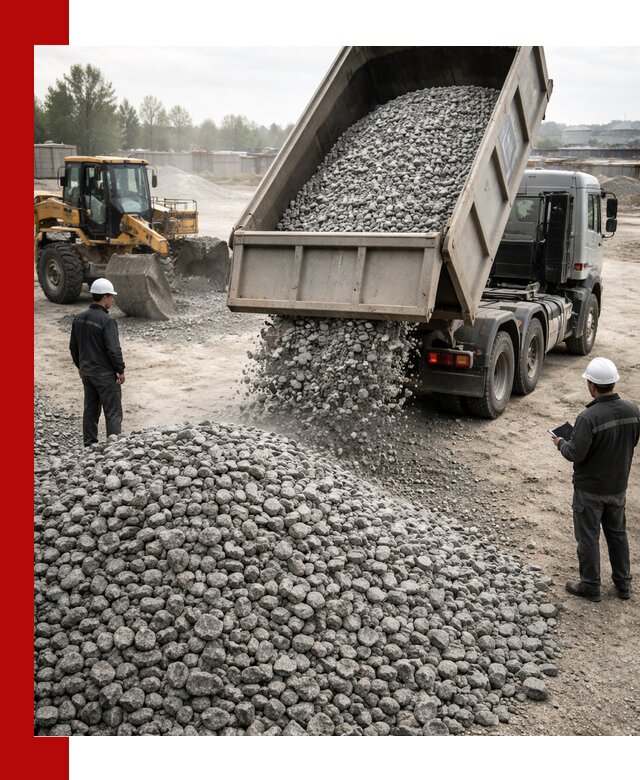 Доставка гранитного щебня фракции 20-40 в Назрани