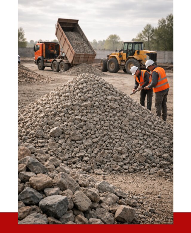 Гранитный щебень фракция 40-70 в Назрани от 2568 руб ПРОНЕРУДНзр