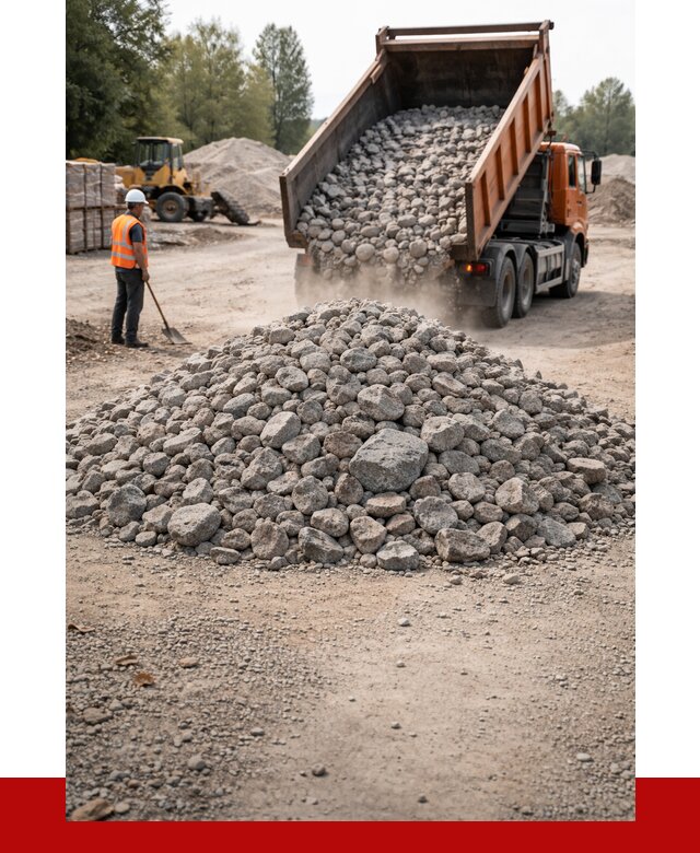 Гранитный щебень фракция 70-150 в Назрани от 1695 | ПРОНЕРУДНзр