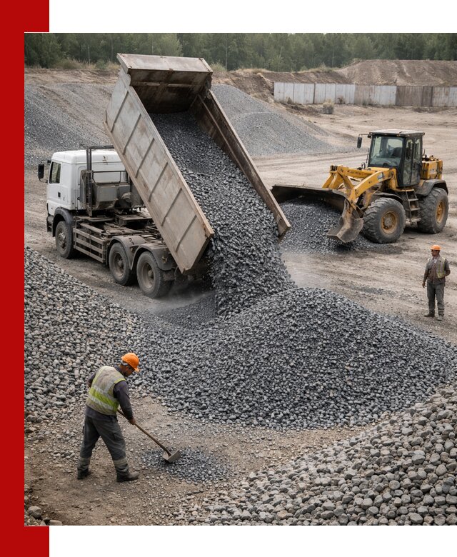 Щебень габбро-диабаз фр. 5-20 с доставкой в Назрани