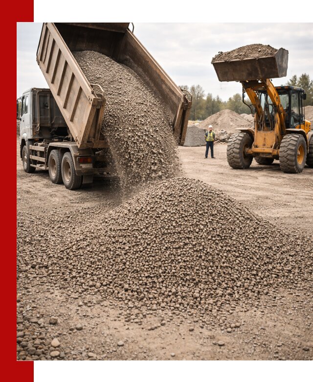 Гравийный щебень фракция 3–10 с доставкой в Назрани