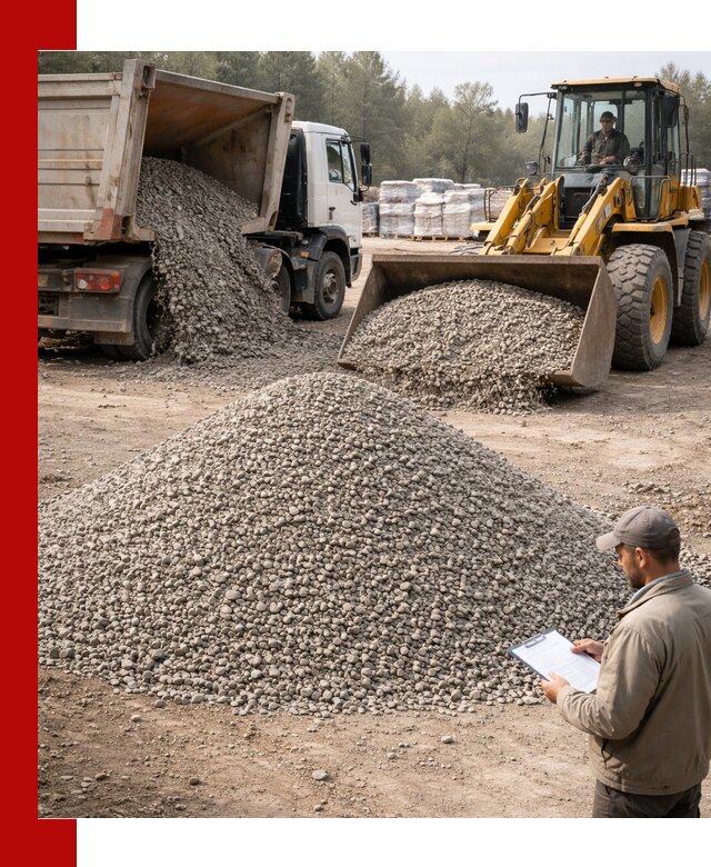 Гравийный щебень фракция 5–10 с доставкой в Назрани
