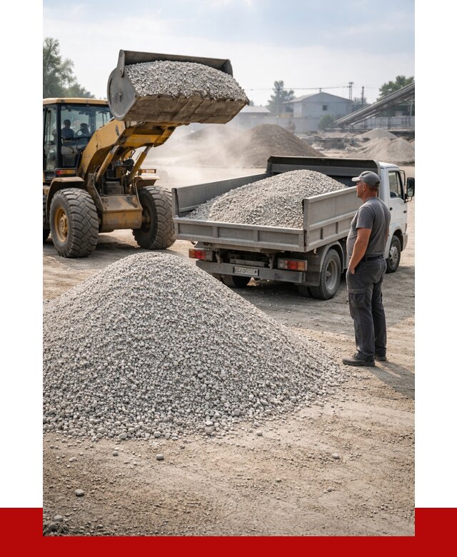 Известняковый щебень фр. 0-5 в Назрани от 4314 р. | ПРОНЕРУДНзр