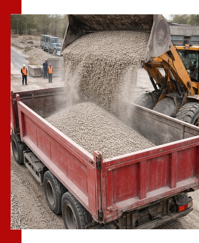 Купить известняковый щебень фракции 0-5 с доставкой в Назрани