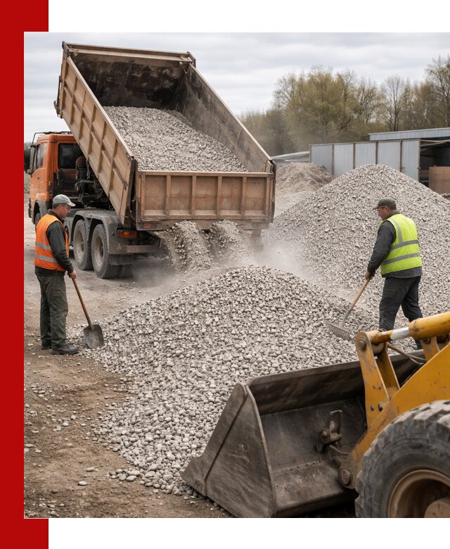 Доломитовый щебень фракции 5-20 с доставкой в Назрани