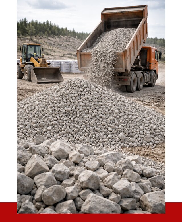 Доломитовый щебень фр. 20-40 в Назрани от 4314 р. | ПРОНЕРУДНзр