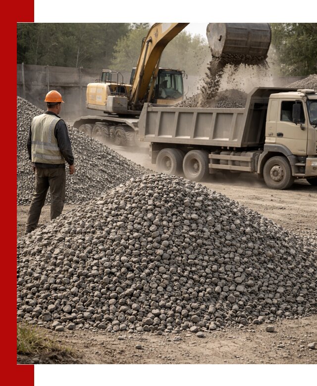 Шлаковый щебень фракция 5-20 с доставкой в Назрани