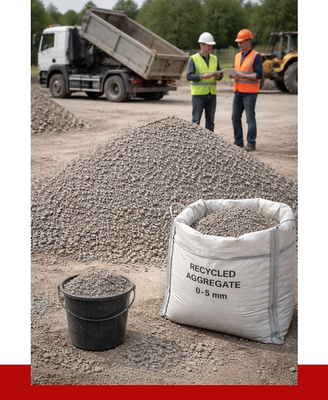 Вторичный щебень фракция 0-5 в Назрани от 1644 р. ПРОНЕРУДНзр