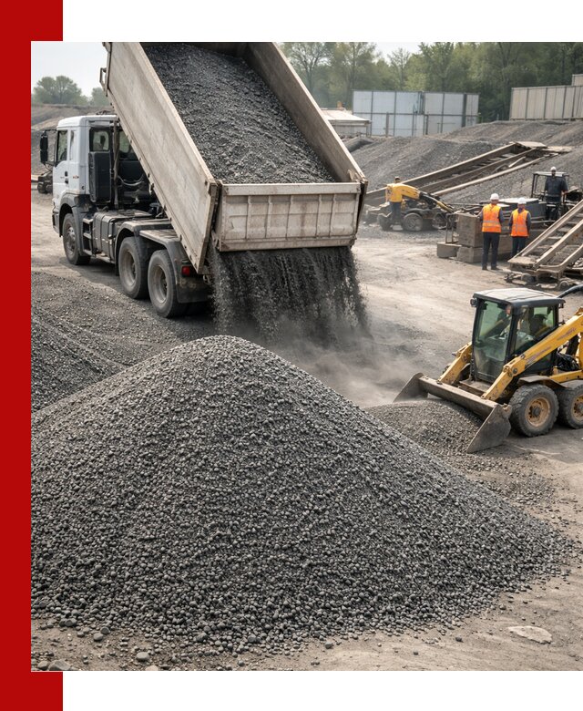 Вторичный щебень фракция 0–5 с доставкой в Назрани