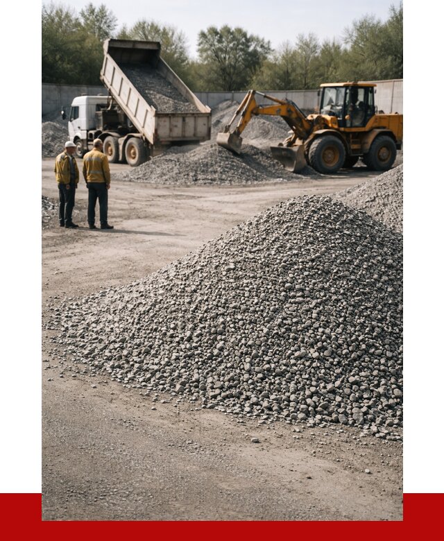 Вторичный щебень фр. 5-20 в Назрани от 1644 р. - ПРОНЕРУДНзр