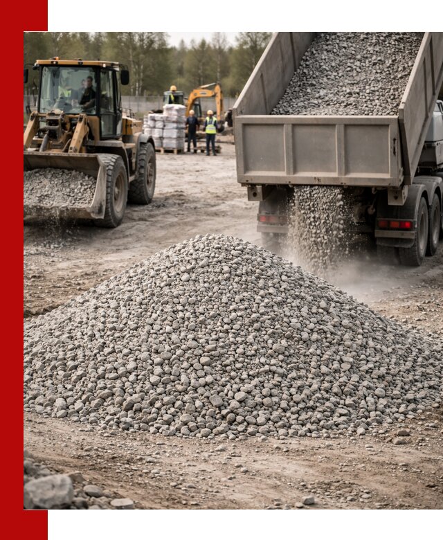 Вторичный щебень фракции 5-20 в Назрани — доставка и продажа крупнотоннажно