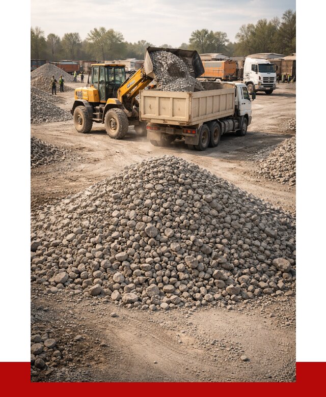 Вторичный щебень фракция 40-70 в Назрани от 1787 р, ПРОНЕРУДНзр