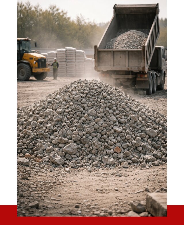 Вторичный щебень фракция 70-150 в Назрани от 1438 р. | ПРОНЕРУДНзр