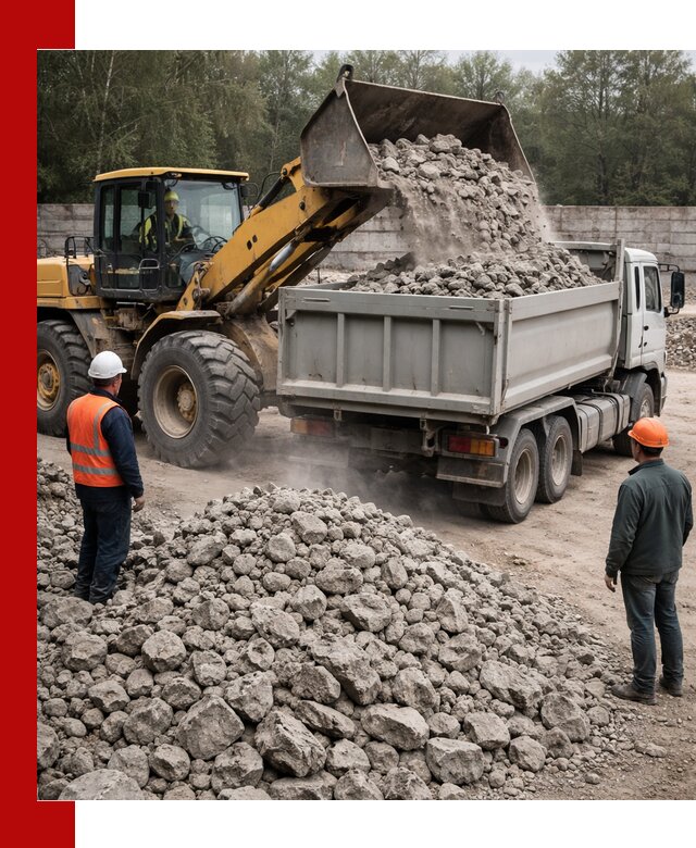 Вторичный щебень фракция 70–150 в Назрани с доставкой