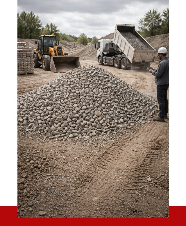 Купить бетонный щебень в Назрани, от 3287 р. ПРОНЕРУДНзр