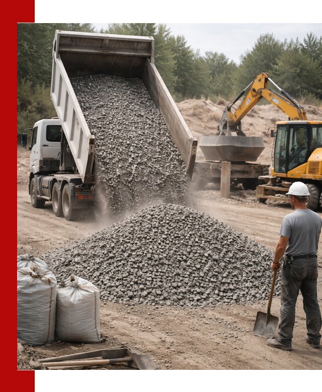 Доставка и продажа бетонного щебня в Назрани