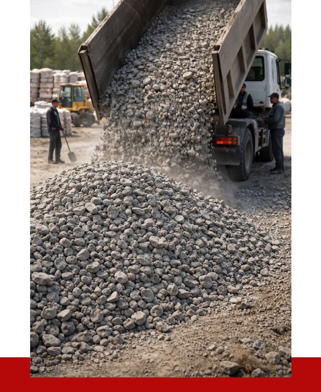 Бетонный щебень фракция 40-70 в Назрани от 1849 р. ПРОНЕРУДНзр