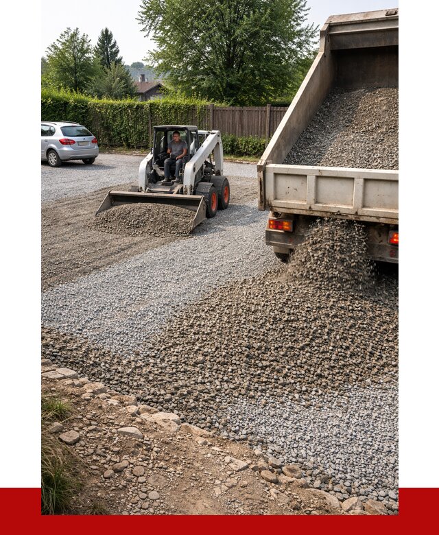 Щебень для парковки в Назрани с доставкой от 1233 р.| ПРОНЕРУДНзр