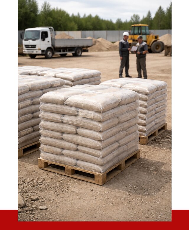 Карьерный песок в мешках в Назрани от 1233 р. - ПРОНЕРУДНзр