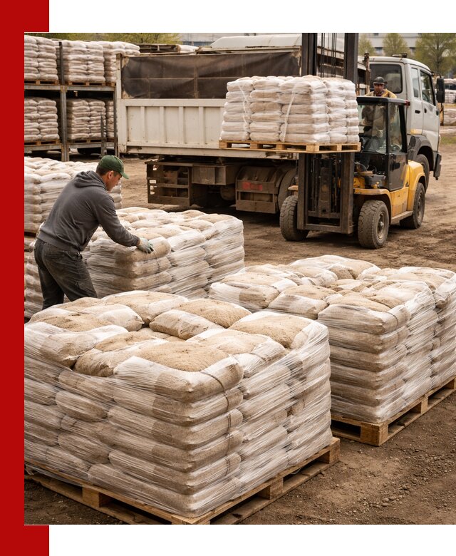 Карьерный песок в мешках с доставкой в Назрани