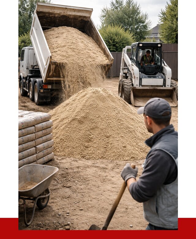 Мытый речной песок с доставкой в Назрани от 1489 р. | ПРОНЕРУДНзр