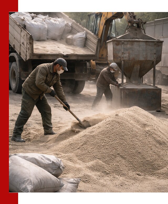 Кварцевый песок для пескоструя в Назрани — доставка и качество