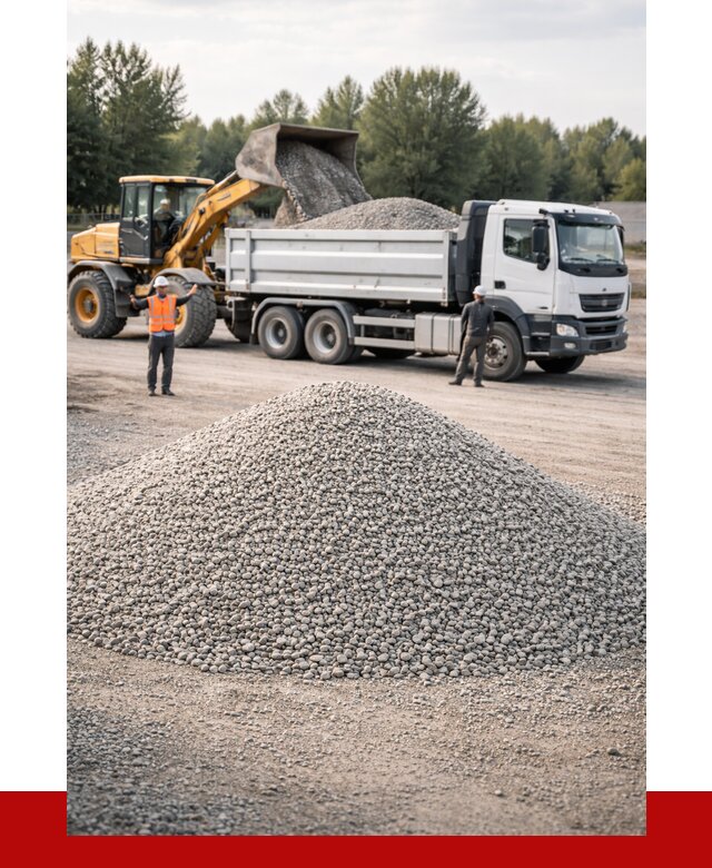 Купить мытый гравий в Назрани от 3595 р, доставка ПРОНЕРУДНзр