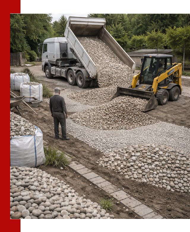 Доставка морской гальки оптом и в розницу в Назрани