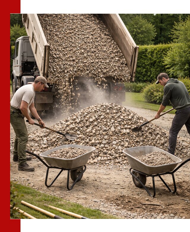 Доставка и продажа декоративной гальки в Назрани