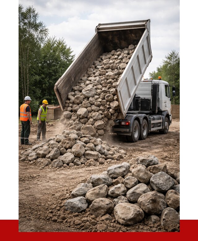 Купить булыжник в Назрани с доставкой от 4622 р. за куб | ПРОНЕРУДНзр