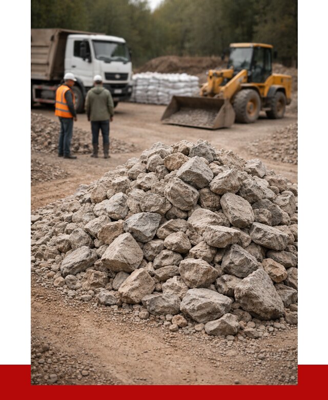 Купить бутовый камень с доставкой в Назрани от 2363 р. | ПРОНЕРУДНзр