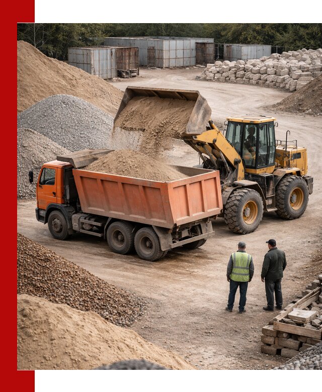 Доставка сыпучих смесей и смесей для стройки в Назрани