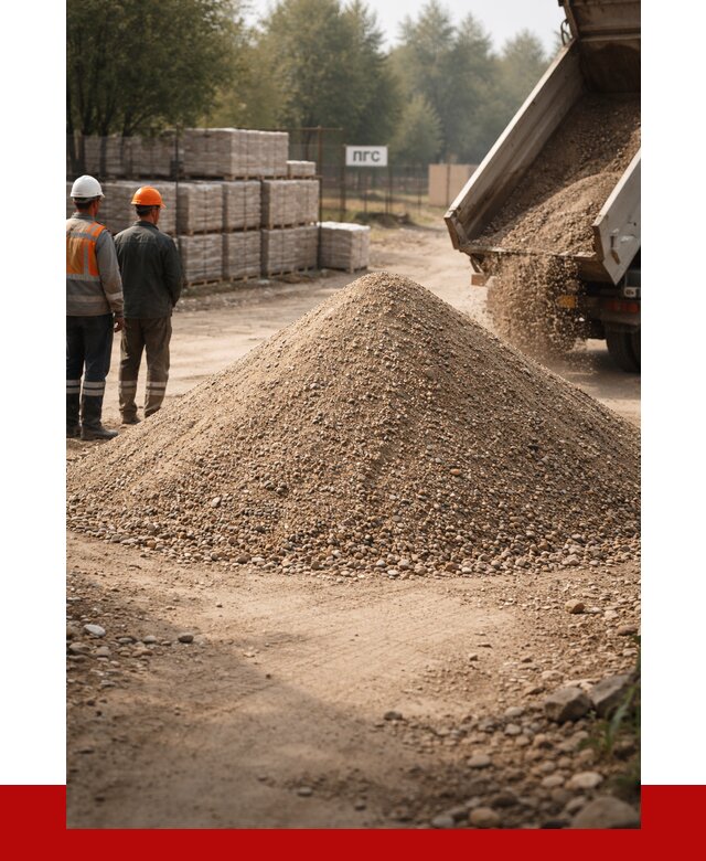 ПГС С1 с доставкой в Назрани от 2876 р. за куб | ПРОНЕРУДНзр