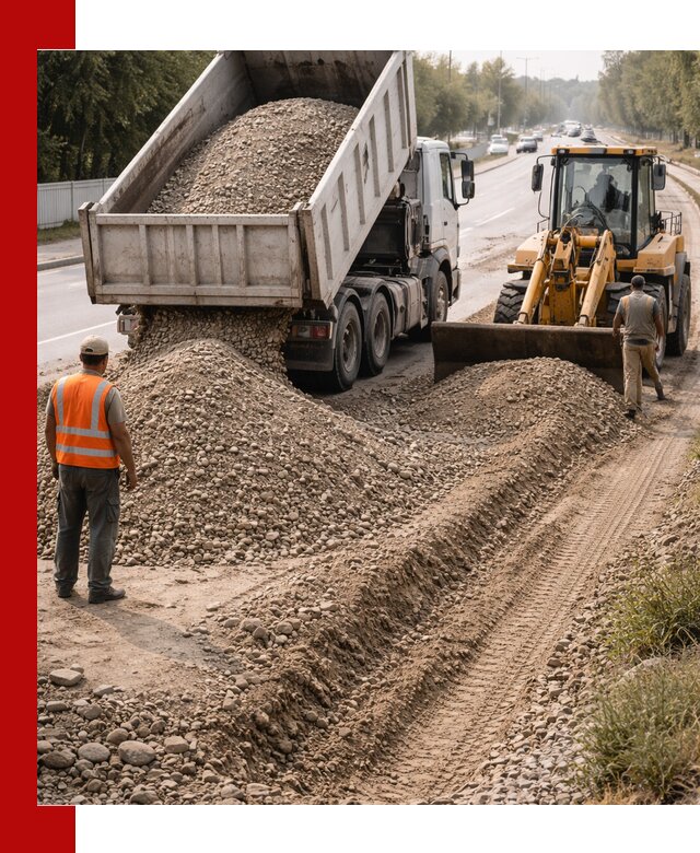 Опгс для устройства дорог и подсыпки в Назрани