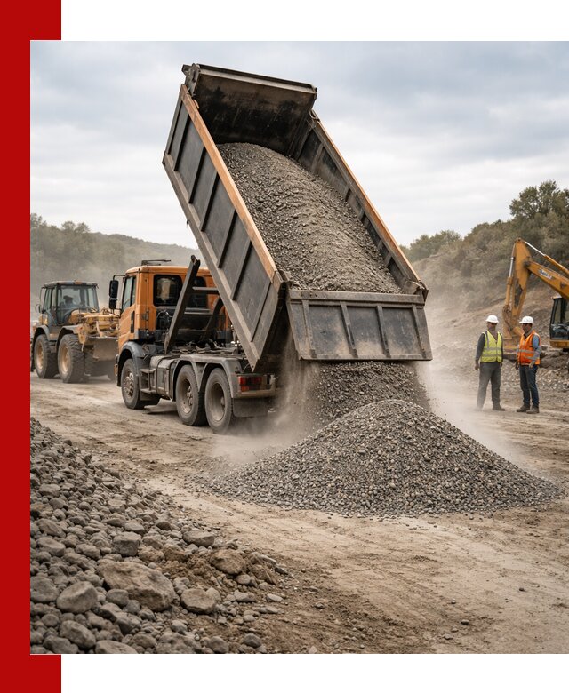 Щебёночно-песчаная смесь ЩПС С1 с доставкой в Назрани