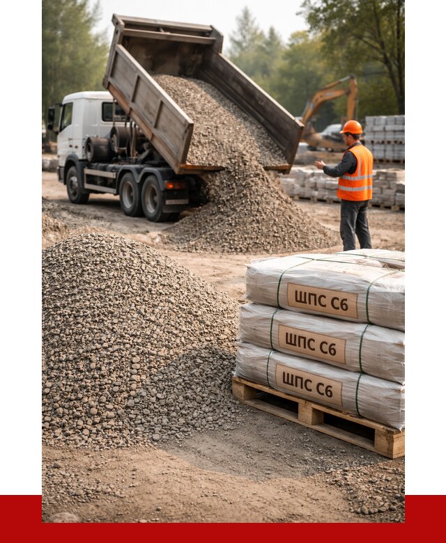 ЩПС С6 в Назрани с доставкой от 2260 р. за куб | ПРОНЕРУДНзр