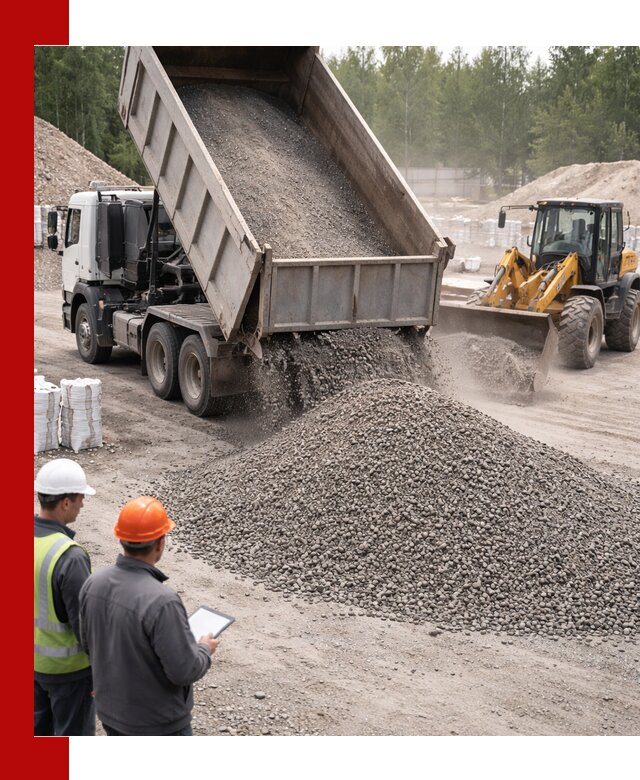 Доставка и продажа гранитного отсева 0-10 в Назрани