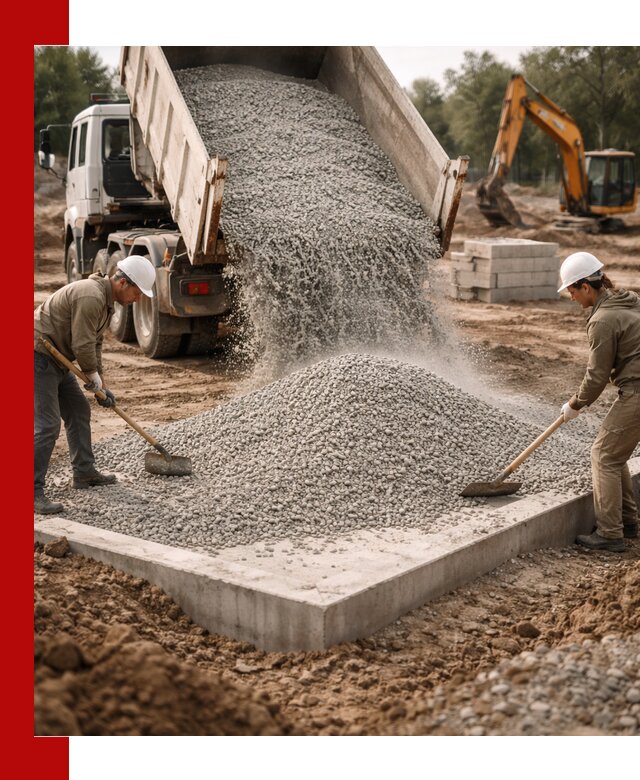 Доставка и продажа отсева для бетона в Назрани