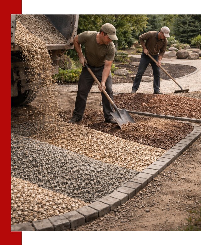 Декоративная крошка для ландшафта в Назрани — продажа и доставка