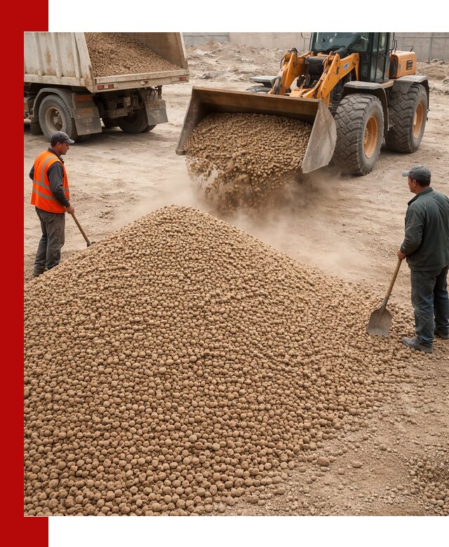 Керамзит фракция 10-20 с доставкой в Назрани