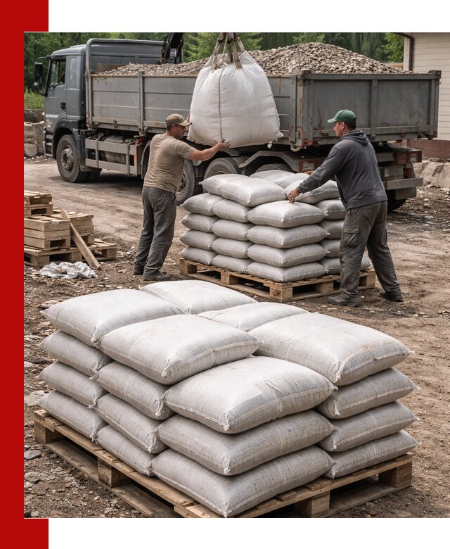 Керамзит в мешках с доставкой в Назрани от компании-поставщика