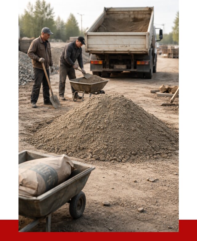 Цементно-песчаная смесь М150 в Назрани от 4828 р. | ПРОНЕРУДНзр