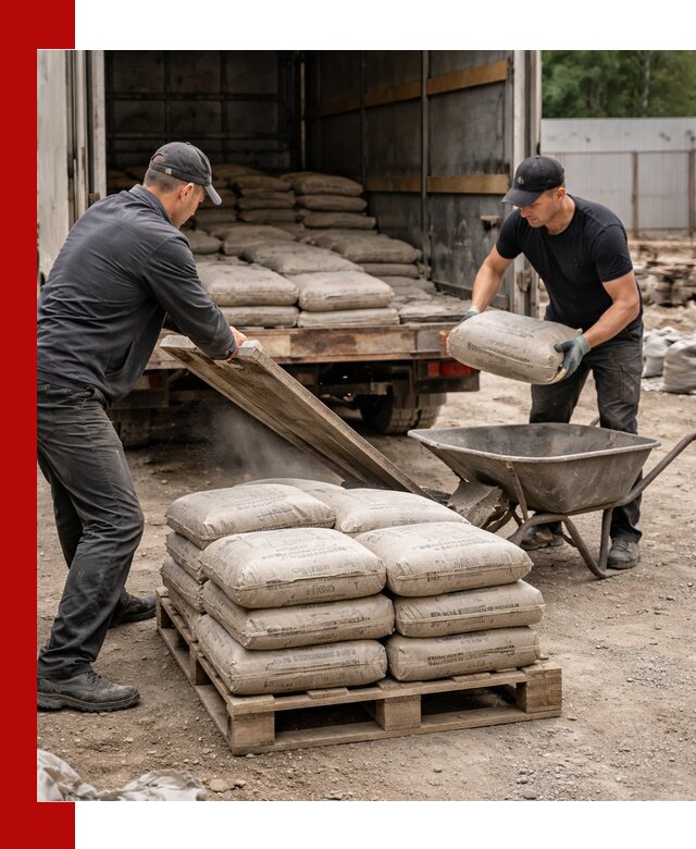 Пескобетон М300 с доставкой в Назрани по выгодной цене