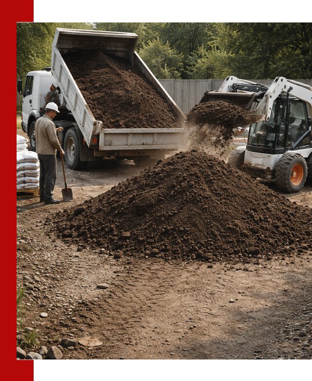 Доставка растительного грунта в Назрани от производителя оптом и в розницу