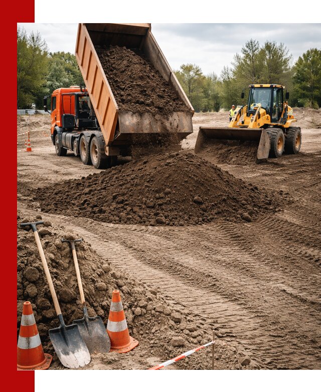 Поставка и доставка планировочного грунта в Назрани